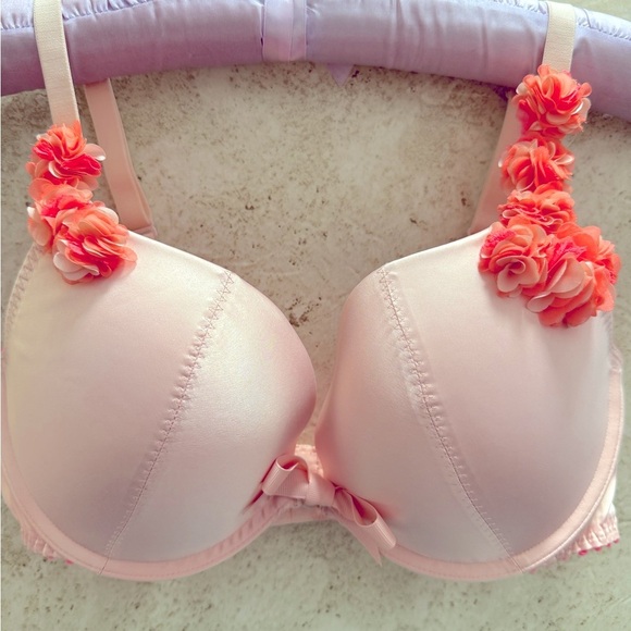 Aerie Limited Edition Flower Power Padded Push Up Bra 36C 💚 - Picture 1 of 10